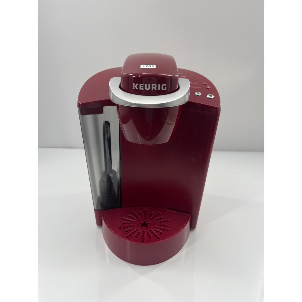 Keurig K-Classic K50 Single Serve K-Cup Pod Coffee Maker Rhubarb Red 1202